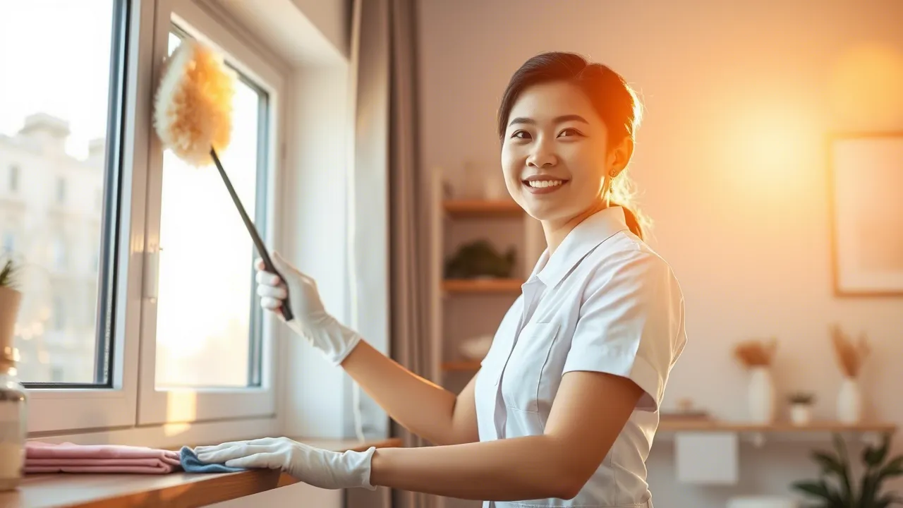 Đội ngũ Vệ sinh Gia Huynh chuyên nghiệp tại TPHCM